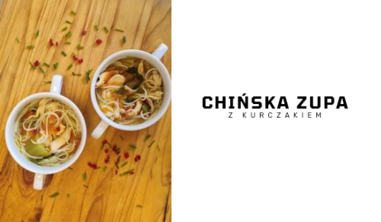 Zupa chińska z kurczakiem