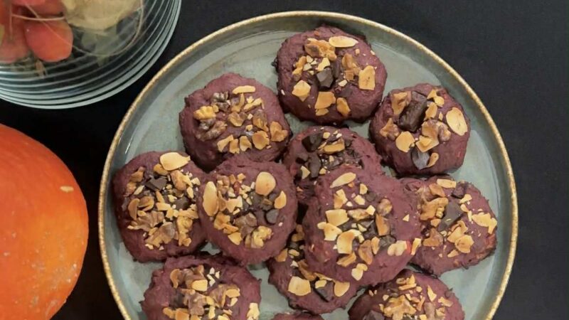 Ciasteczka buraczane