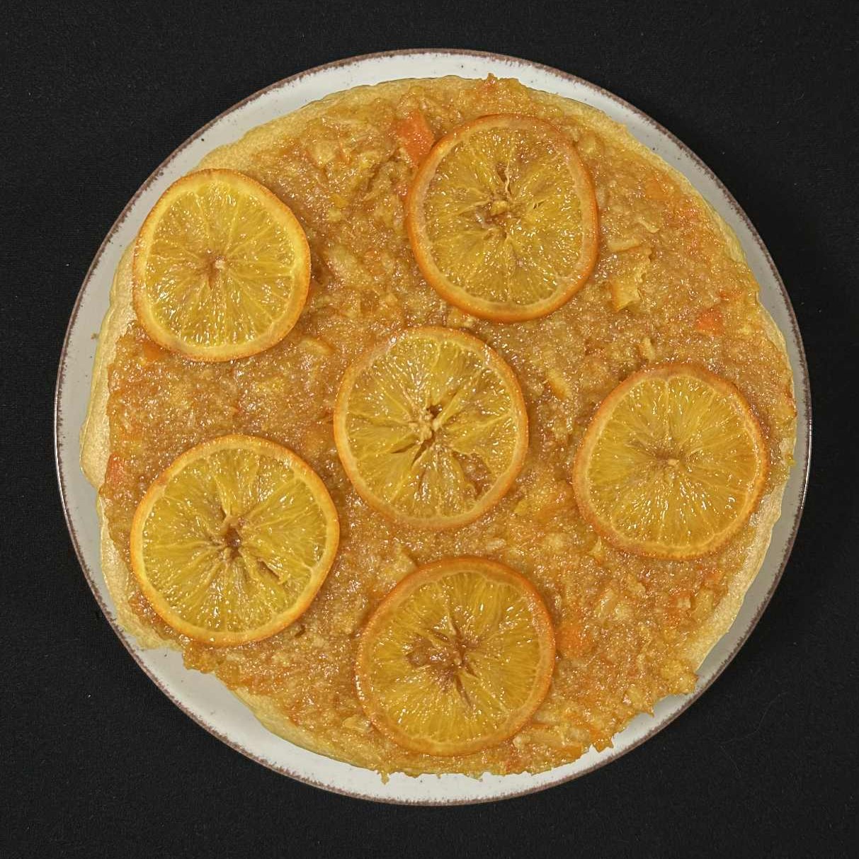 Tofurnik z konfiturą pomarańczową